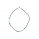 Collar de calcedonia azul 42cm (bolas de 6mm)