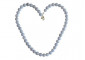Collana Calcedonio Blu (6mm)
